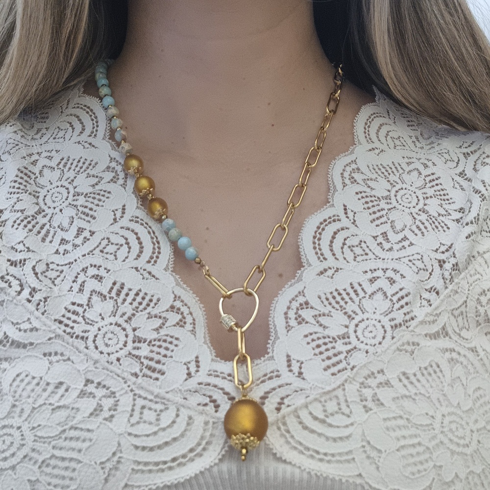 Χειροποίητο κολιέ Murano Symphony - Image 2