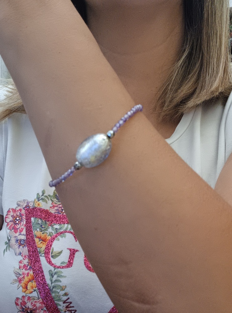 ΒΡΑΧΙΟΛΙ MURANO CRYSTAL EGG - Image 2