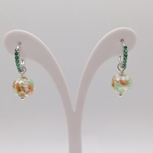 ΣΚΟΥΛΑΡΙΚΙΑ GREEN MURANO PEARLS