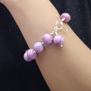 Alternative view of Βραχιόλι Rose Iaspis