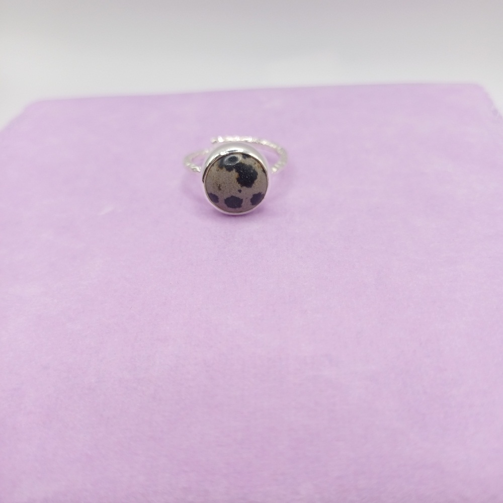 ΑΣΗΜΕΝΙΟ ΔΑΧΤΥΛΙΔΙ DALMATIAN IASPIS