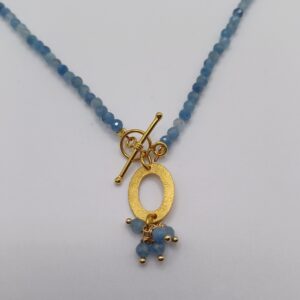 Alternative view of ΚΟΛΙΕ GOLD AQUAMARINE
