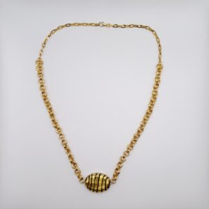 ΚΟΛΙΕ GOLD MURANO ZEBRA