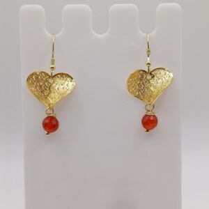 ΑΣΗΜΕΝΙΑ 925 ΣΚΟΥΛΑΡΙΚΙΑ ΕΠΙΧΡΥΣΑ GOLD LOVE