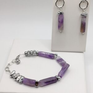Alternative view of ΣΚΟΥΛΑΡΙΚΙΑ SILVER AMETHYST